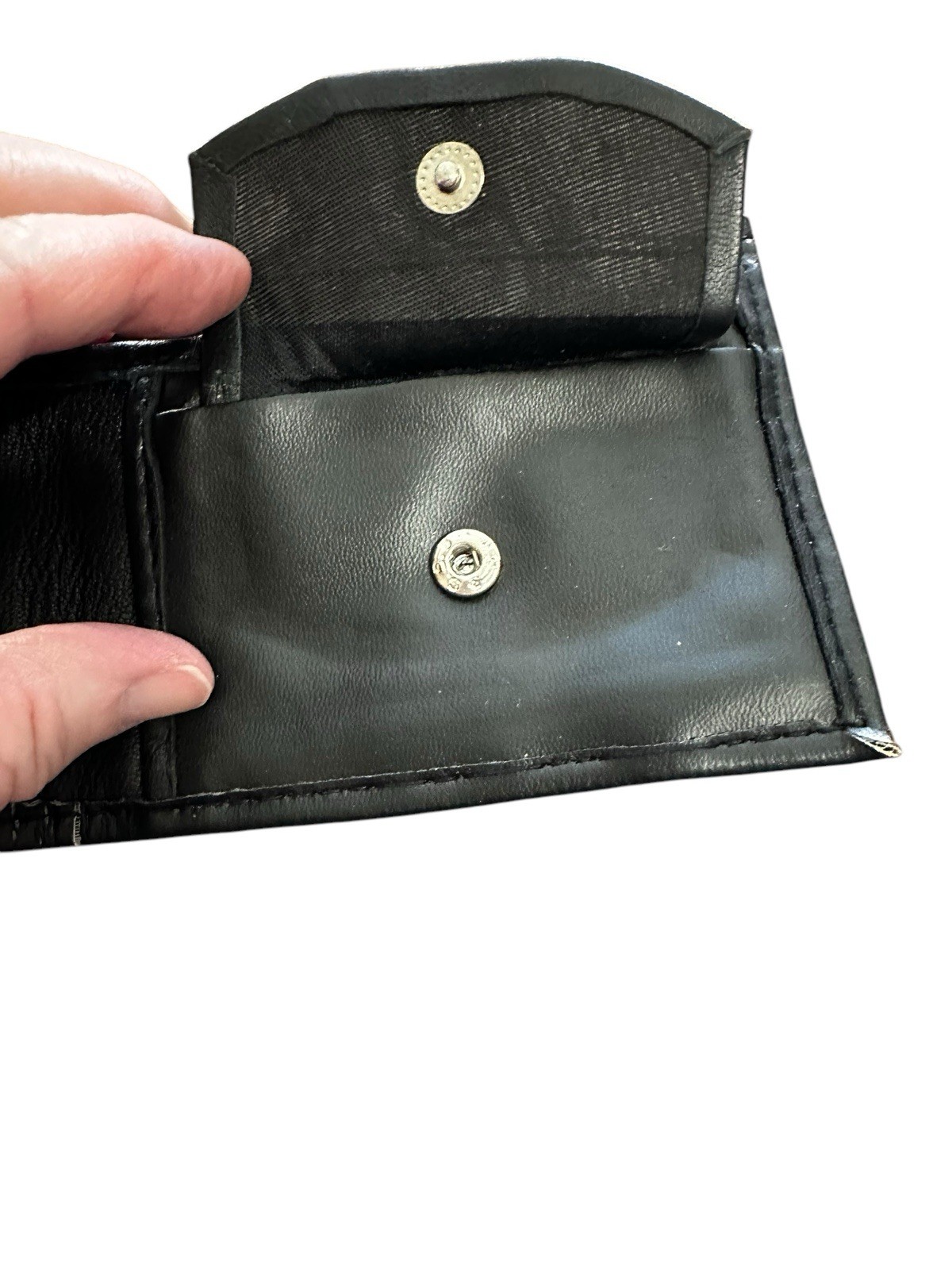 Vintage Wallet W/Coin Pouch Bifold ID Credit Card Holder Men’s Genuine Leather