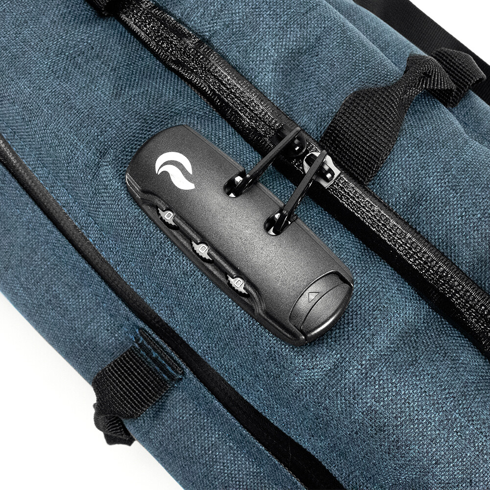 SKUNK Odor Smell Proof + Weatherproof Bag Carbon Lining-16″ DUFFLE TUBE – Black