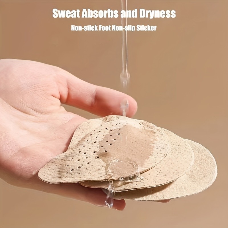 4Pcs Women’s Sandal Insoles, Anti-Slip Self-Adhesive Stickers for High Heels