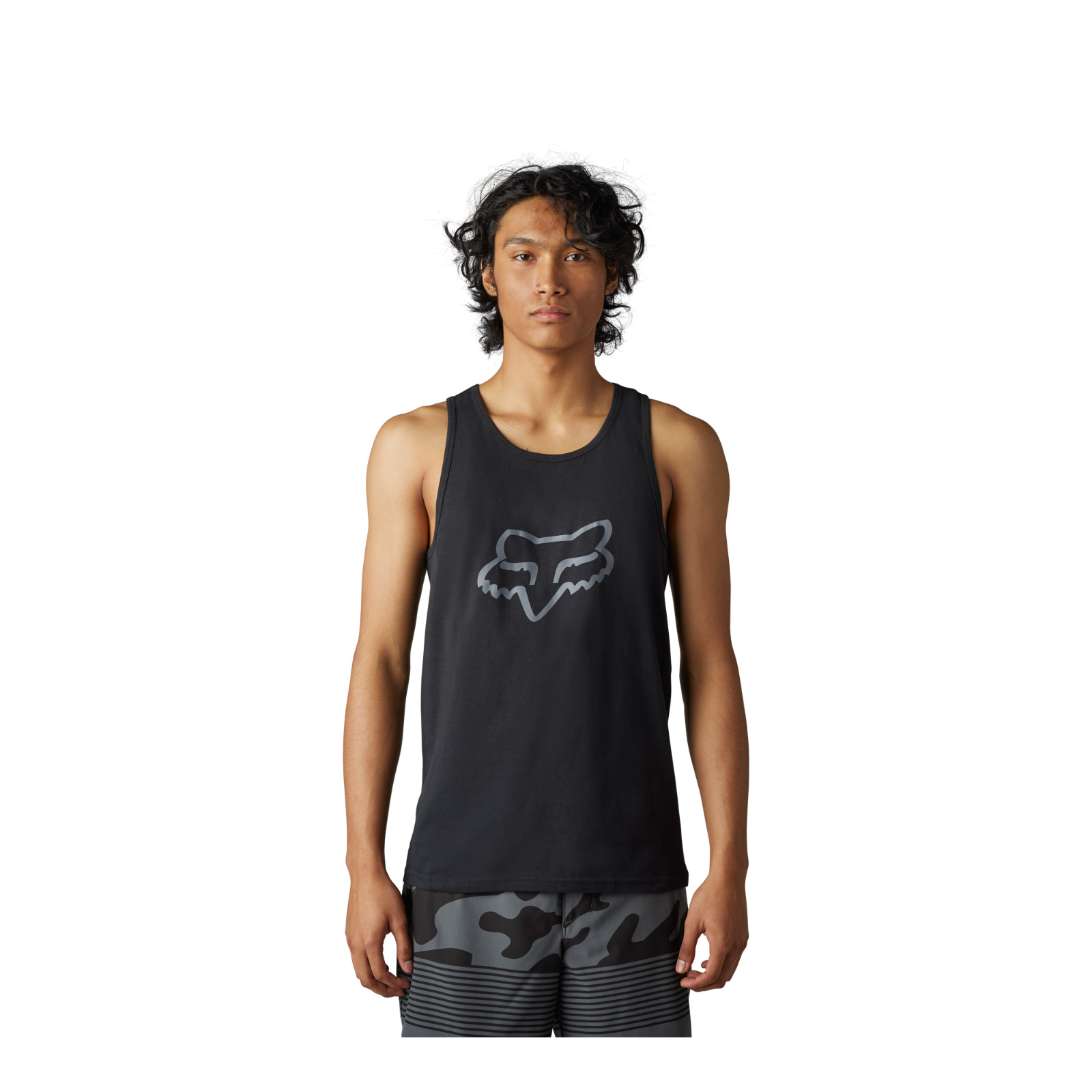 Fox Racing Premium Tank Top Fox Head Black/Black Medium