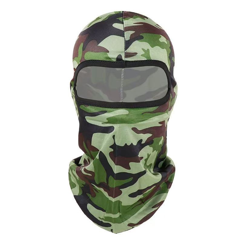 UV Protection Ice Silk Balaclava – Breathable Sunproof Face Mask for Man Woman