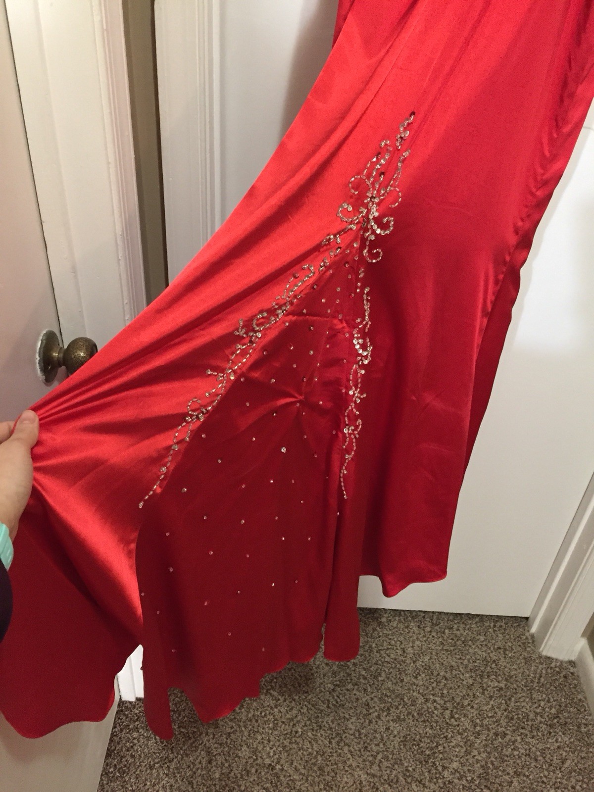 Red Prom Dress Size 9/10 Mori Lee by Madeline Gardner (Returns accepted)
