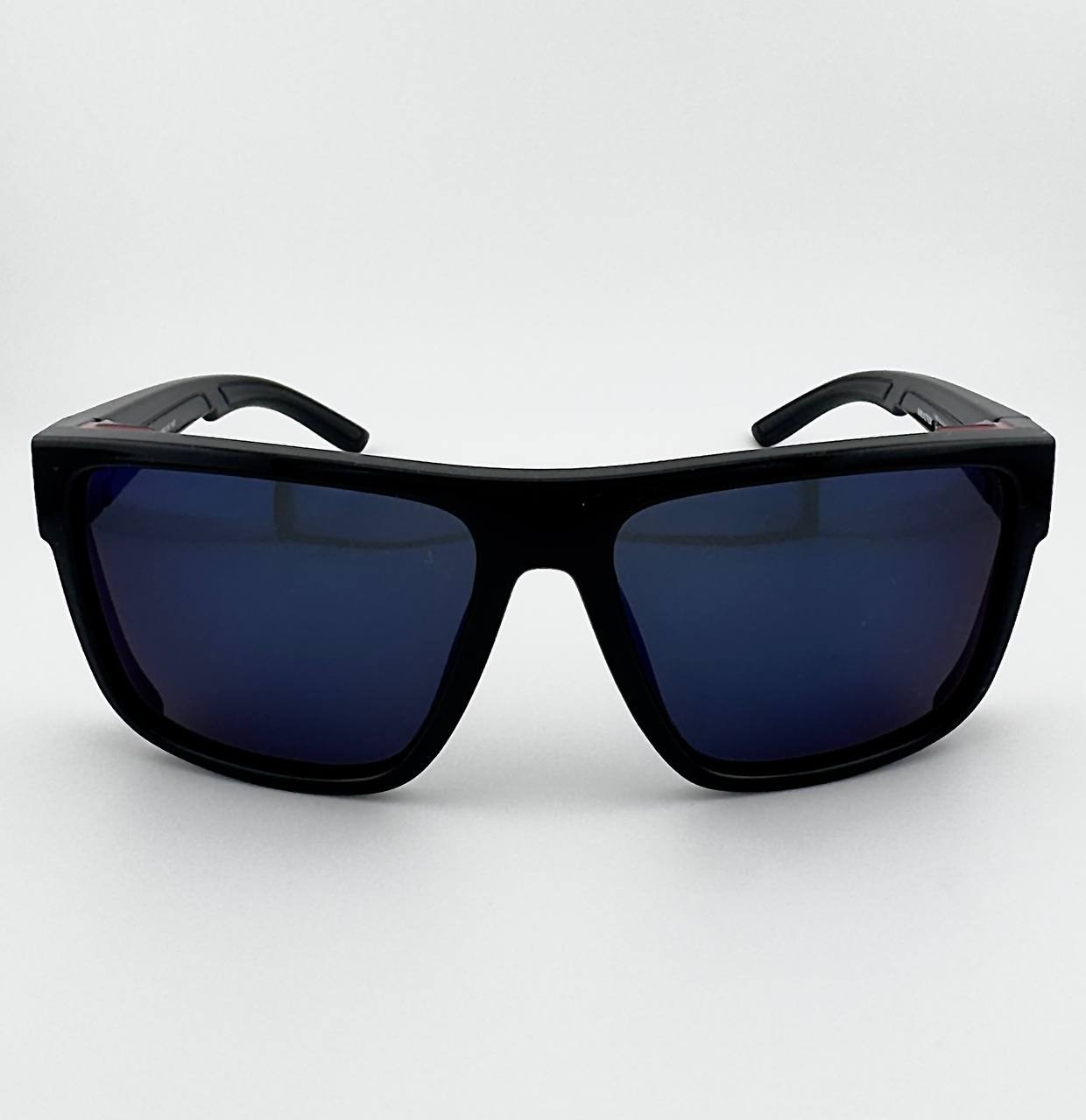 MATRIX MX064 Polarized Sunglasses Men Women Glossy Black Shield UV400 Driving