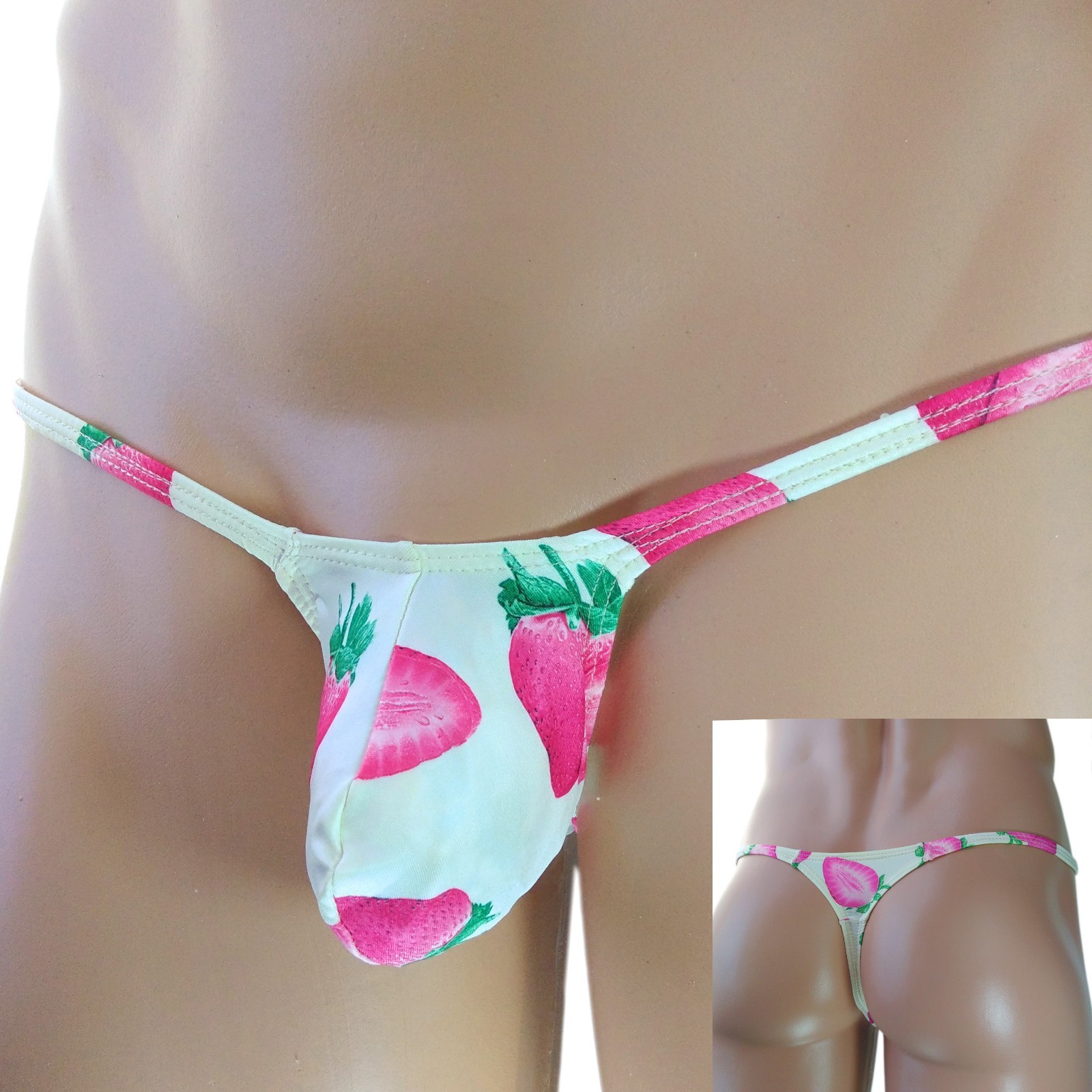 K403 P String Thong Grape Smugglers Contoured Pouch Strawberry Penguin Maple