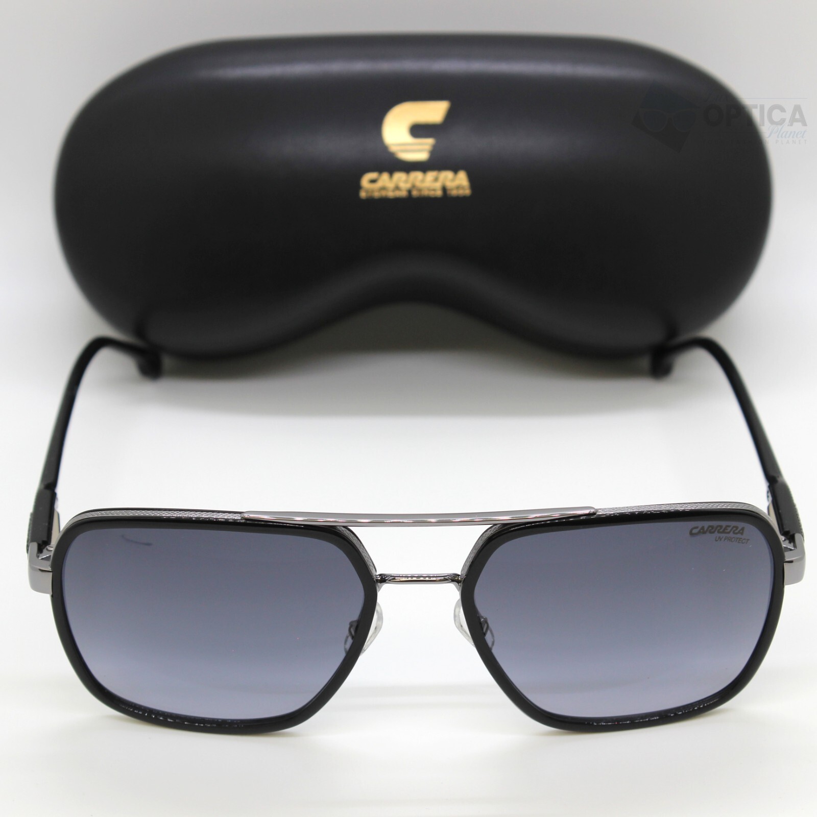 NEW Carrera 256/S Polarized Sunglasses Black / Grey 85K – 58mm Authentic