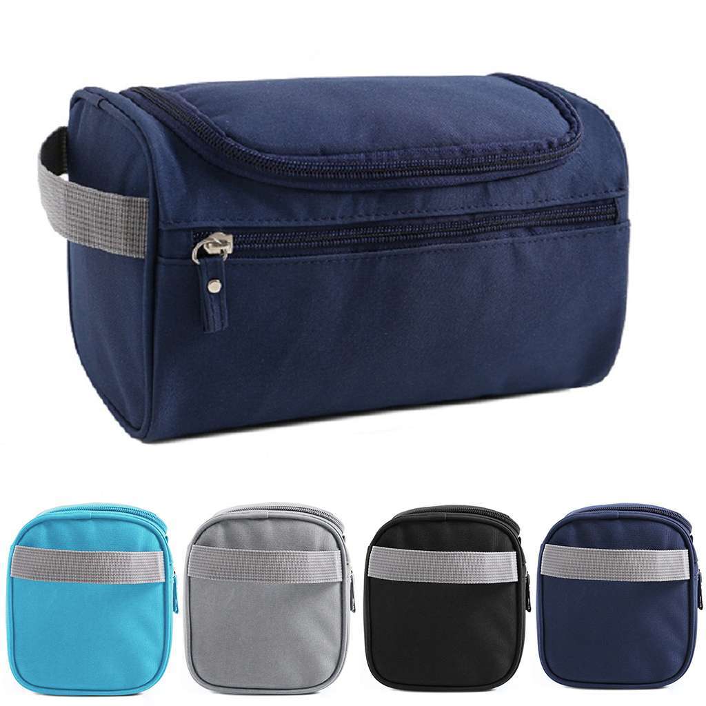 Men Women Travel Toiletry Bag Wash Kit Cosmetics Shaving Makeup Case Organizer