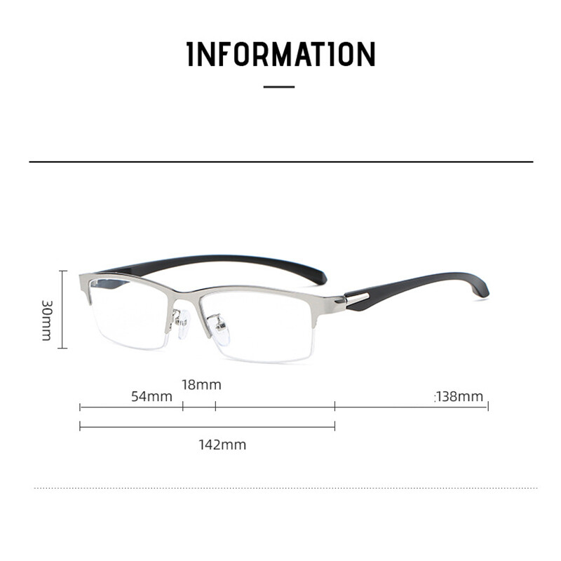 5pcs Clip-on Sunglasses Metal Eyeglass Frame Men Magnetic Polarized Glasses
