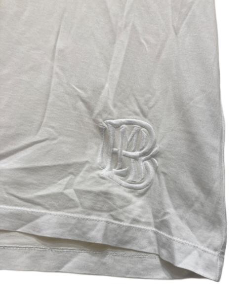 BLAMINK Cotton Embroidered Sleeveless T-Shirt, White, Women’s XS, Japan
