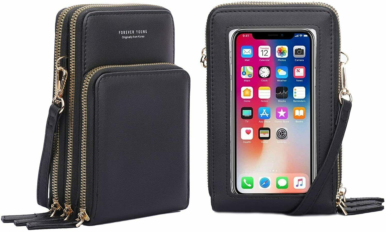 Crossbody Cellphone Purse Women Touch Screen Bag Wallet Mini Shoulder Handbag US