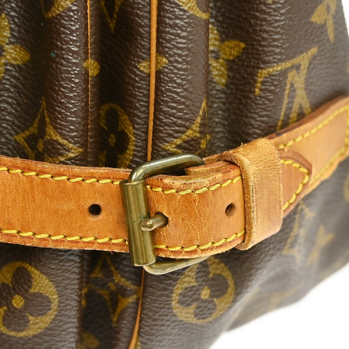 Best06 LOUIS VUITTON SAUMUR 35 SHOULDER BAG MONOGRAM M42254 8905VI RQ01933