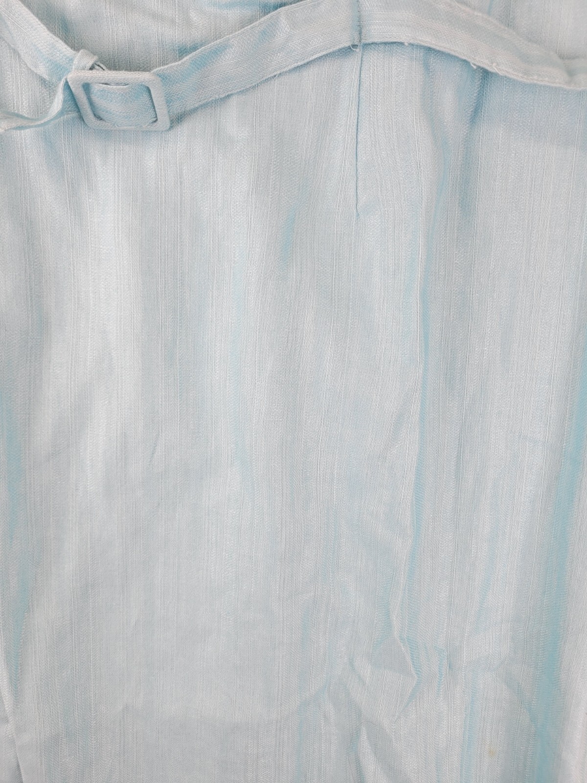 Jessica London Career Dress Womens 22 Blue Belted Milkmaid Old Money Back Zip