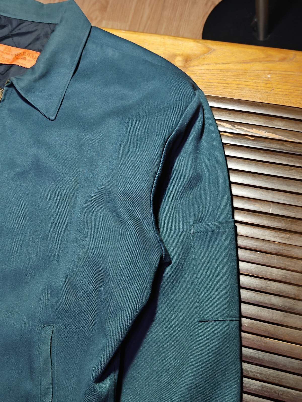 Red Kap 80’s-90’s Green Mechanic Work Jacket Size -Large