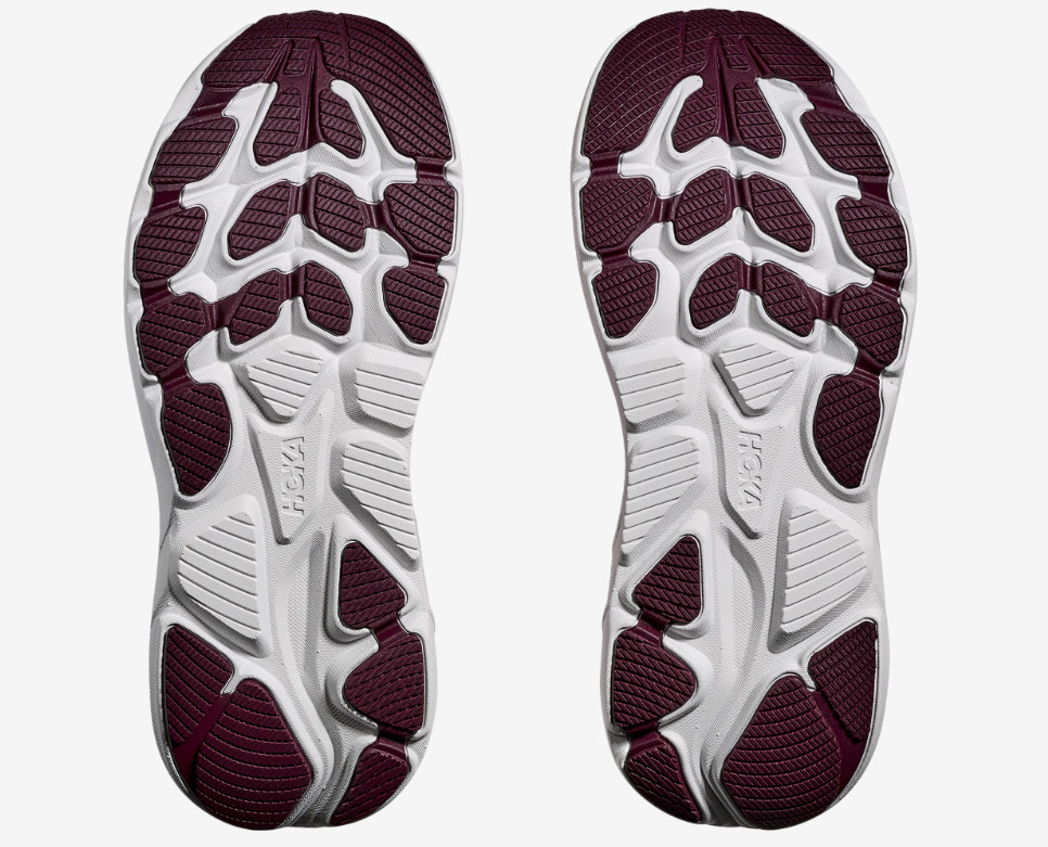 HOKA Clifton 10 Purple Orange G860FLWR Boys Girls Womens GS Sz 4y-7y New Running