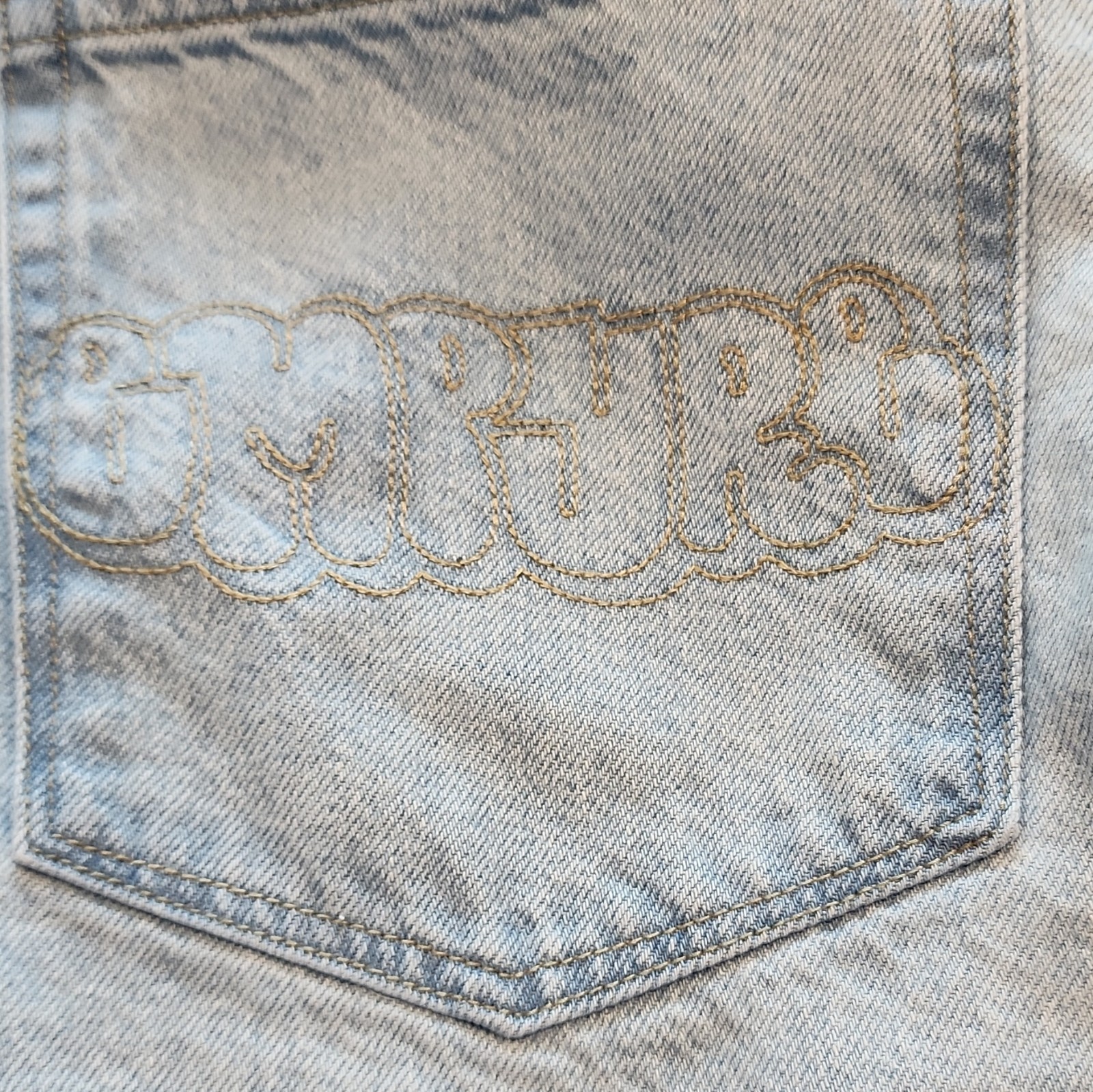 Empyre Men’s Light Wash Blue Denim Jeans Relaxed Fit Straight Leg 5-Pocket