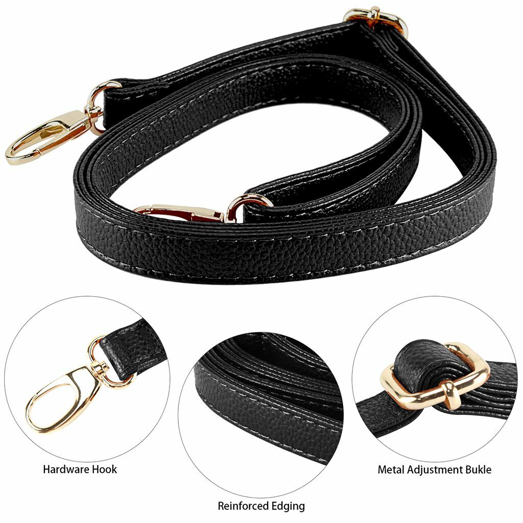 Leather Shoulder Bag Belt Strap Crossbody Replacement Handbag Handle Adjustable