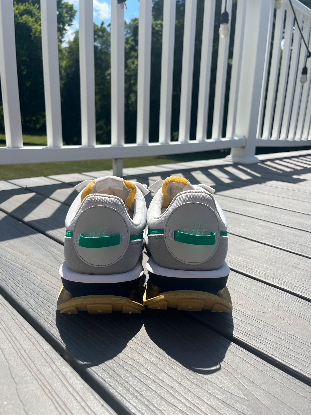 Size 14 – Nike Air Max Pre-Day Pure Platinum Stadium Green