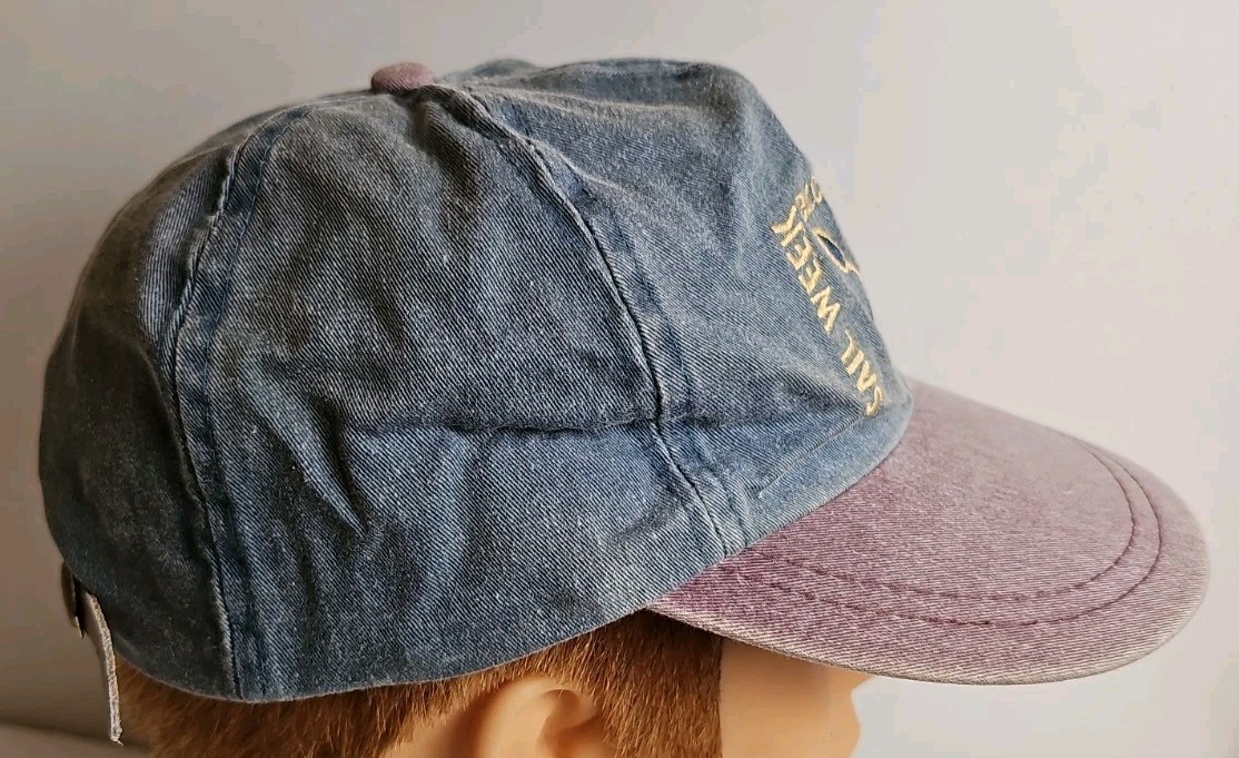 Vtg Sail Week 1997 BYC PCYC Hat Cap Adjustable Pointe-Claire Yacht Club Quebec