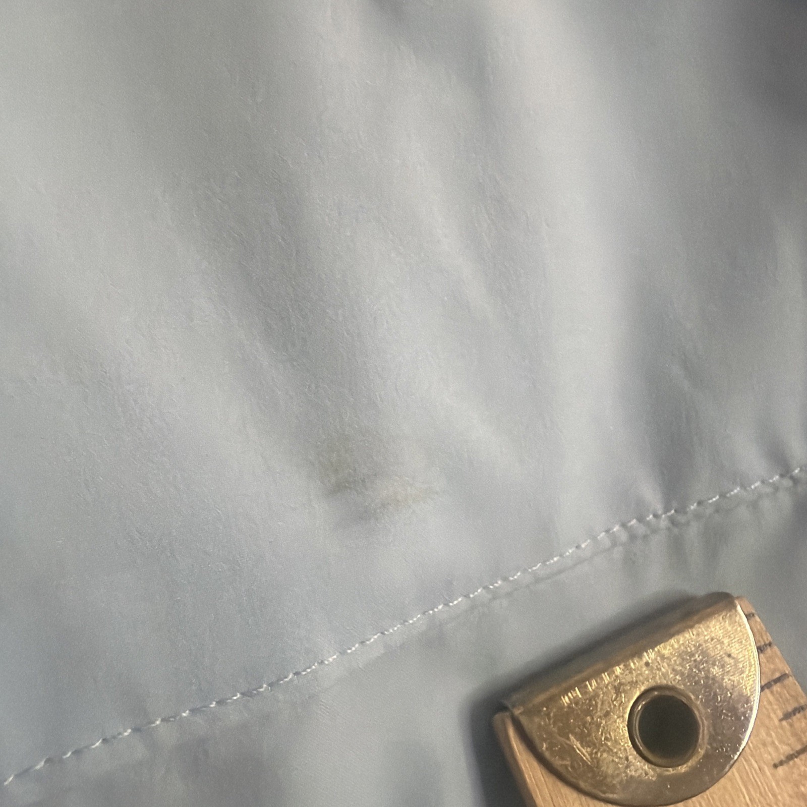 TRUEWERK CLOUD Mens XL Snap Front L/S Workwear Chest Pockets LIGHT BLUE Shirt
