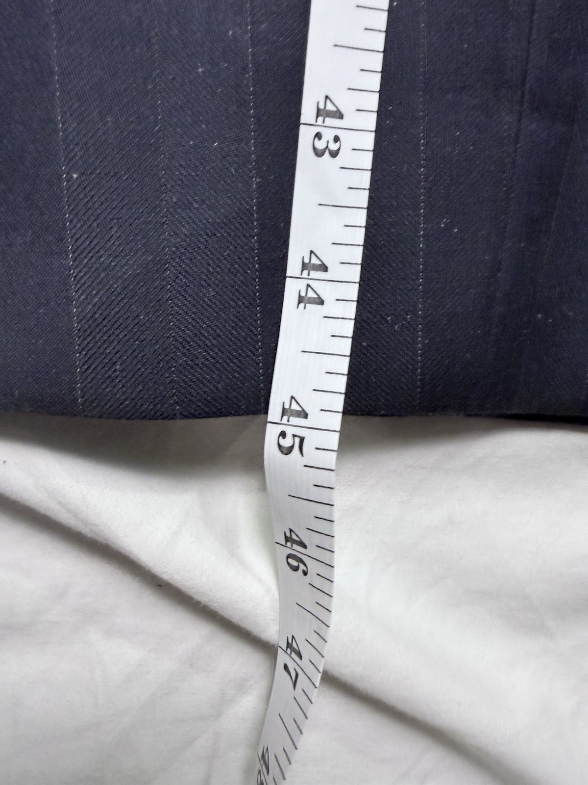 Vito Rufolo Suit Mens 48R 43×28 Made in Italy Lessona Super 100s 2 Piece Cuffed