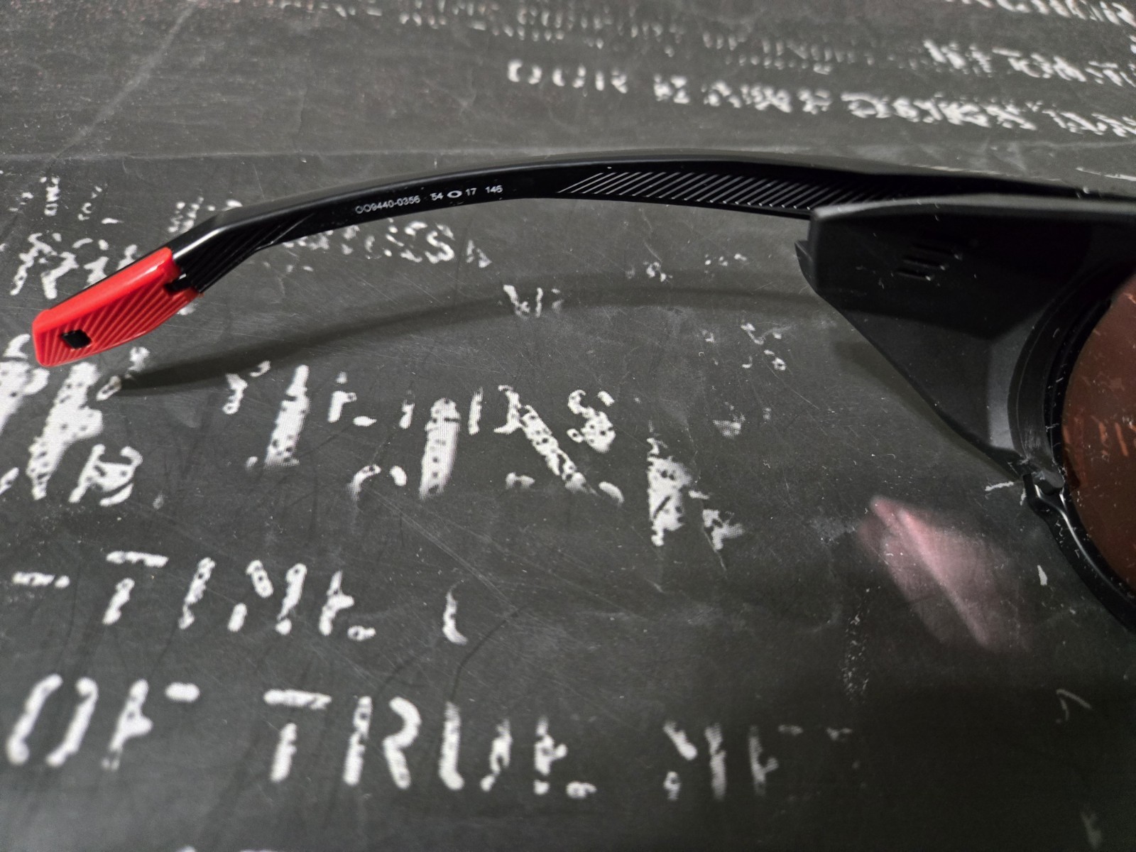 Rare Oakley Clifden Matte Black / Prizm Snow Torch Iridium Lenses OO9440-0356