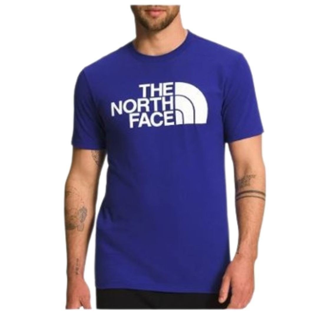 The North Face Men’s T-Shirt Short Sleeve Half Dome Big Logo Regular Fit Tee