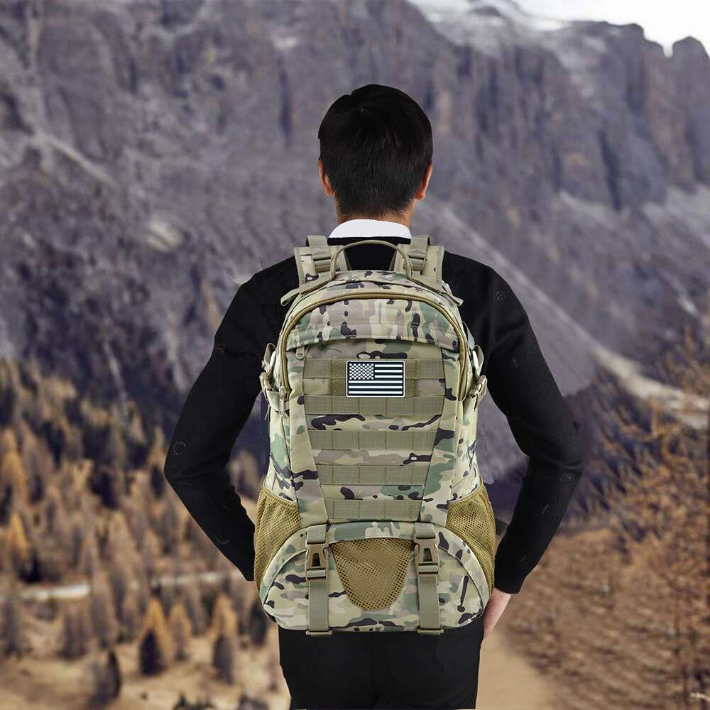 Outdoor Military Tactical Backpack Waterproof Rucksack Camping Hiking Bag