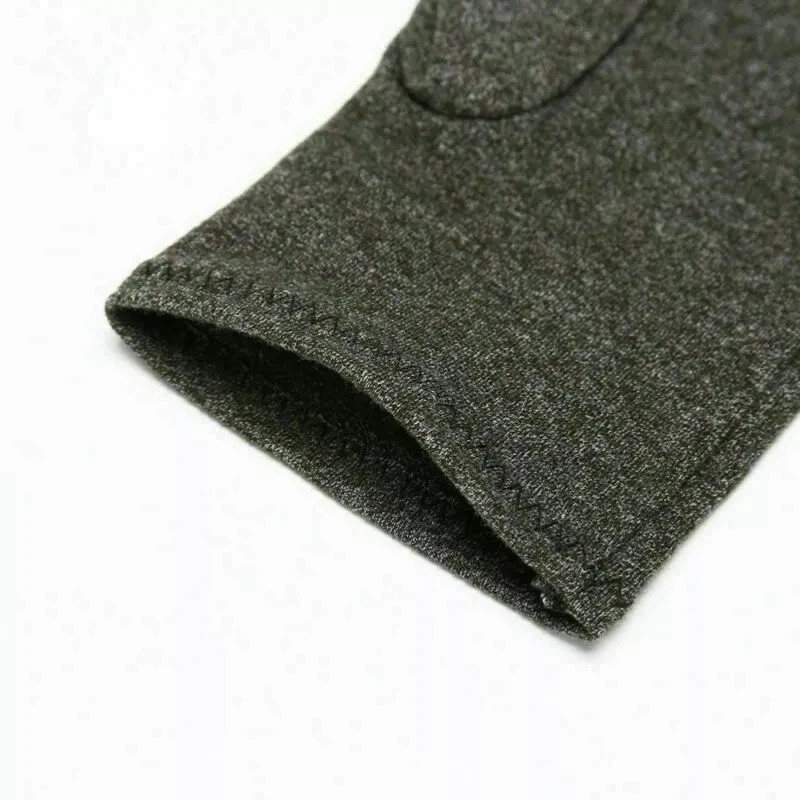 Fingerless Anti Arthritis Compression Gloves Cure Pain Relief Brace Hand Support