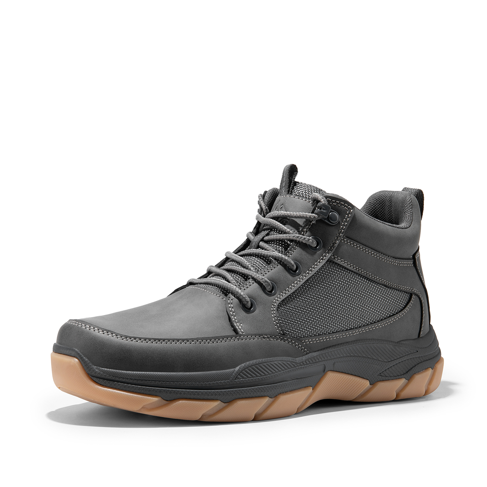 NORTIV 8 Mens Hiking Boots Lightweight Breathable Ankle Lace Up Chukka Boots