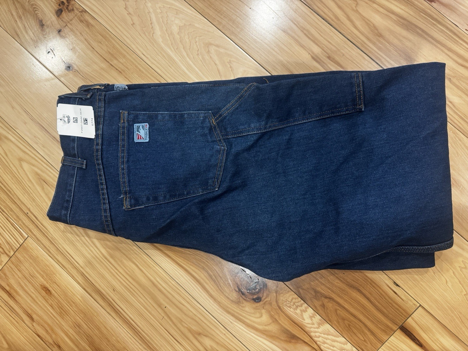 Tyndale FR Carpenter Jeans Mens 38×34 15 CAL HRC 2 NFPA 2112 Flame Resistant USA