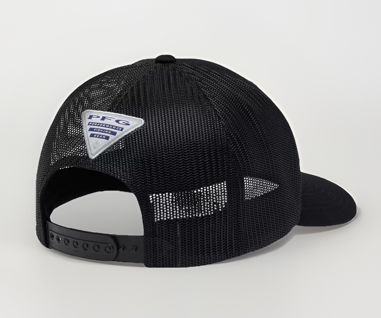 COLUMBIA PFG Hooks Mesh Snapback Ball Cap Hat Black/Silver 1837021-014 O/S