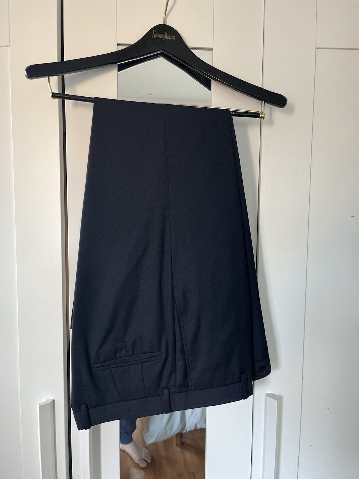 Ted Baker Endurance Navy Suit, 40R Jacket, 32×30 Pants