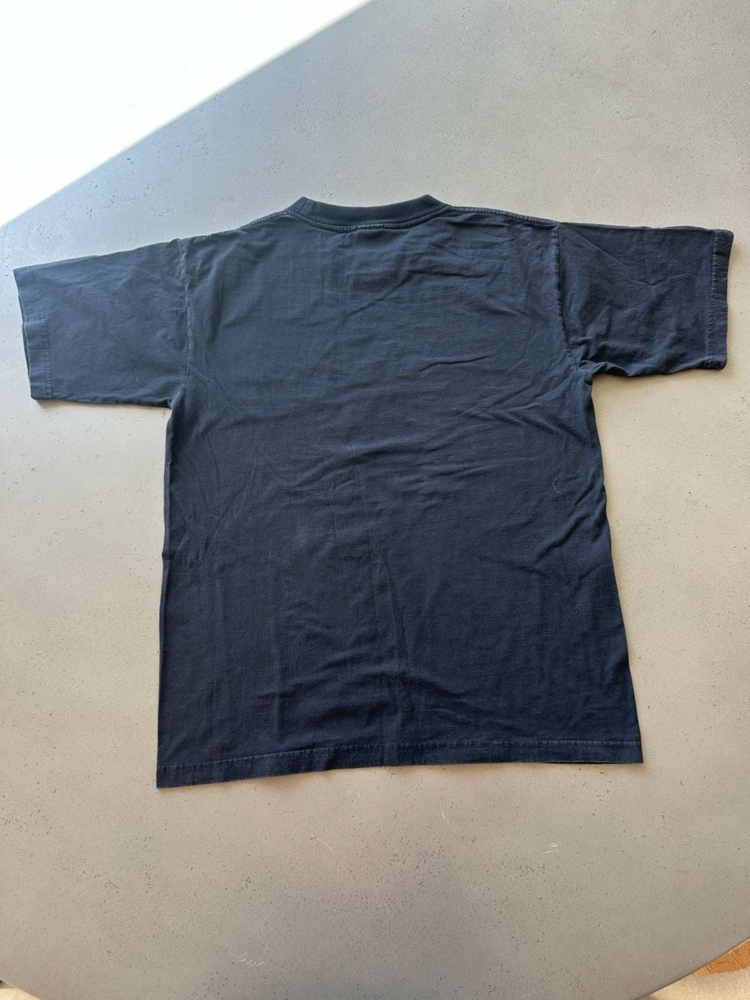 Vintage Hard Rock Cafe Madrid Silver Logo T-Shirt XL