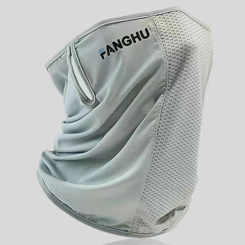 UV Sun Protection Mesh Face Mask Breathable Ear Loop Neck Gaiter