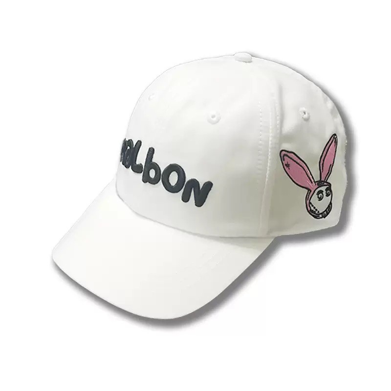 Malbon Golf Bunny Embroidery Baseball Cap Men Women Outdoor Sun Hat Sports Golf