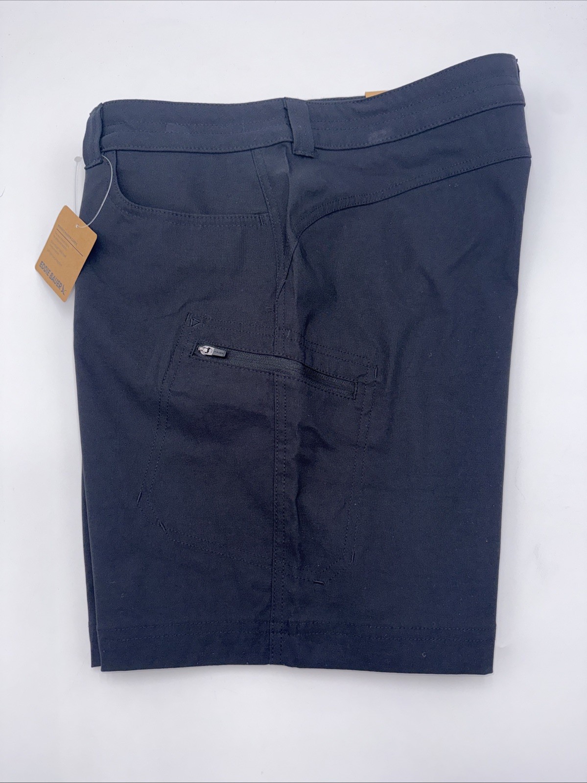 $60 Eddie Bauer Women’s Rainier shorts- Black – Size 6- NEW Tags
