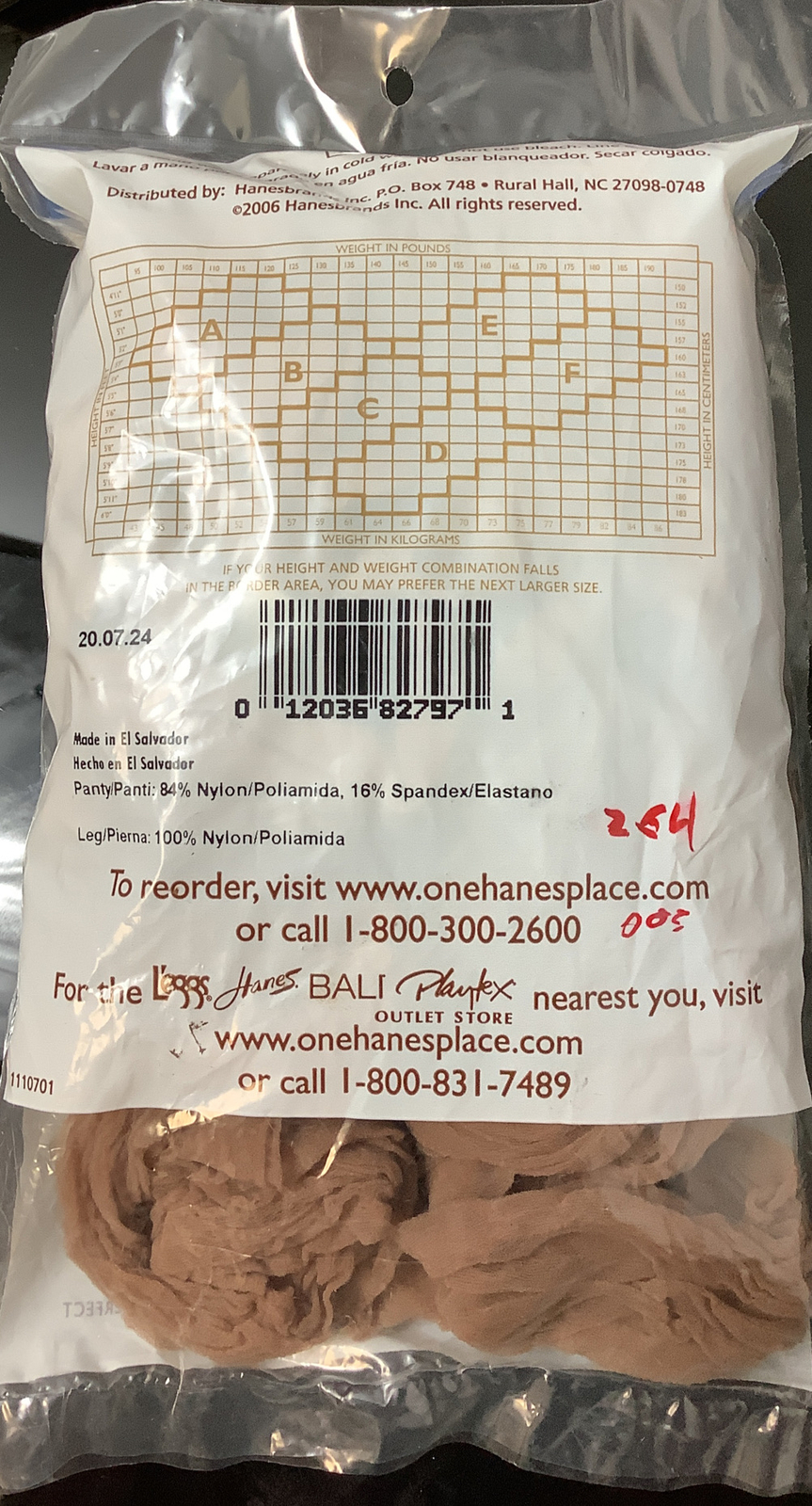 Hanes Absolutely Ultra Sheer pantyhose 3 pair pack slightly Imperfect