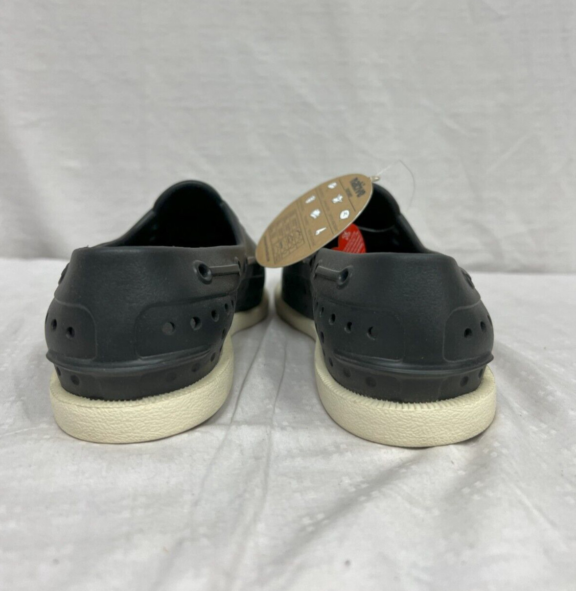 Native Adults Howard Slip On Sneaker/Water Shoes Jiffy Black Size Men 4/Women 6