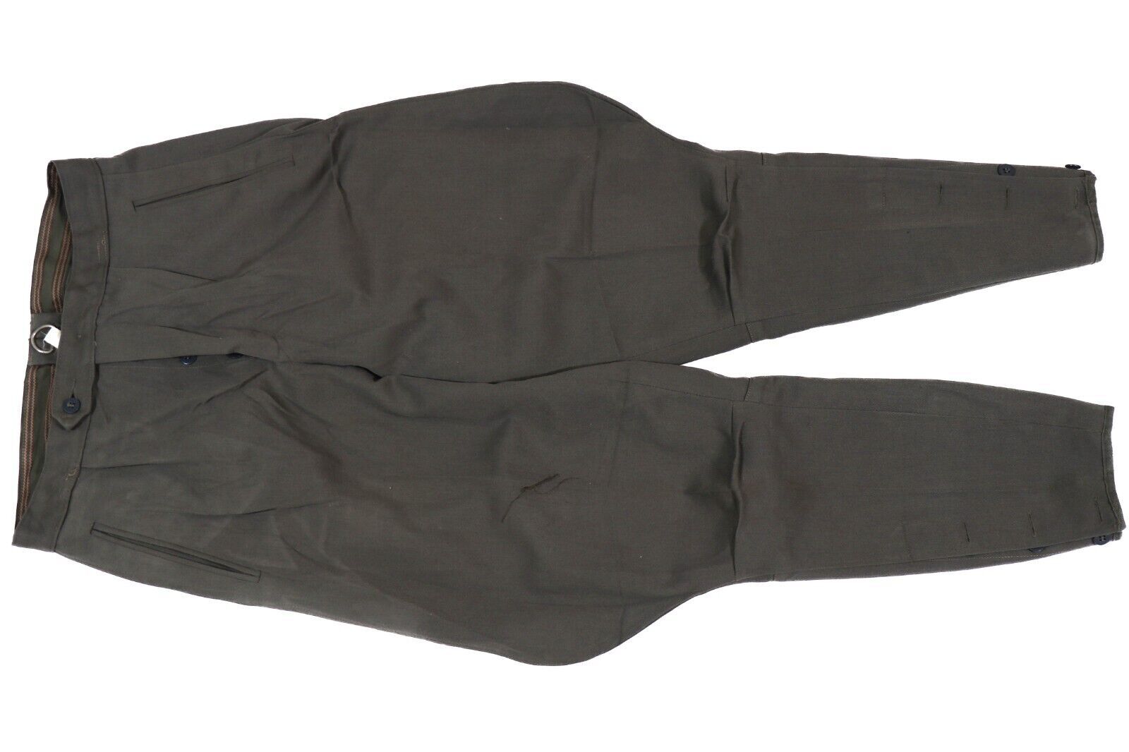 Authentic East German Grey Officer Trousers Pants Breeches NVA DDR Germany