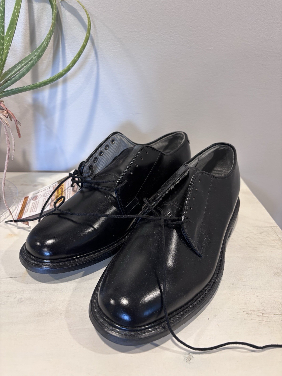 Bates Dress Shoes Leather Size 8D