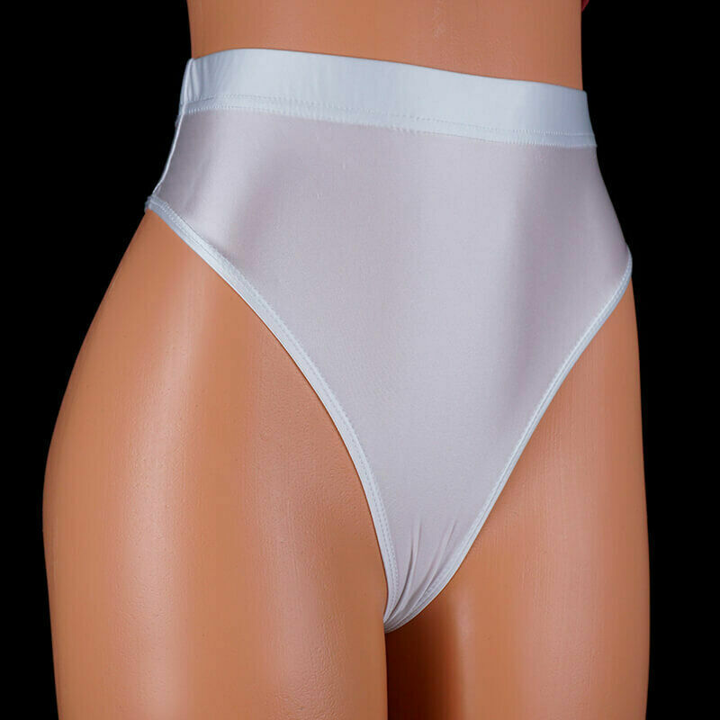 Men Women Shiny Glossy Panties Knickers Briefs G-string Thong Lingerie Underwear