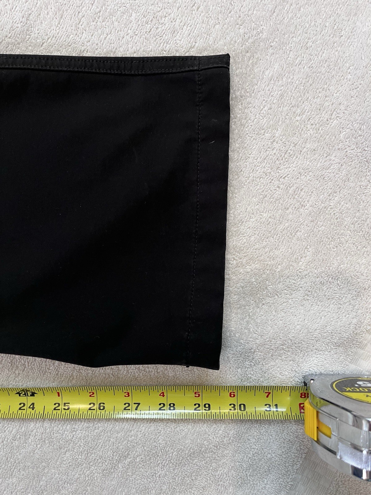 TRUEWERK BC1 Bootcut Werkpant Pants Mens 36×30 Black Stretch Workwear Chino