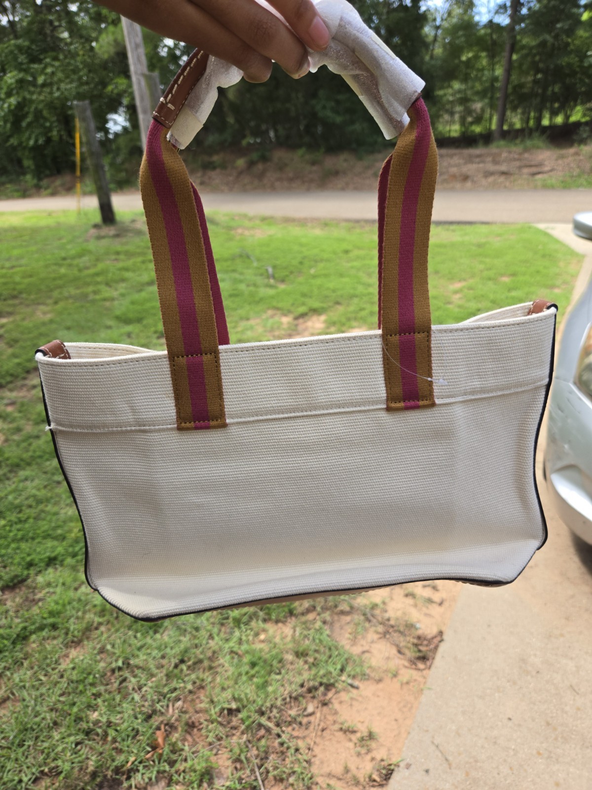 Coach Small Canvas Tote NATURAL, CK168
