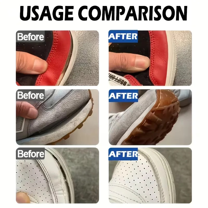 Super Shoe Glue, Professional Grade Repair Adhesive for Sneakers, Boots, Heels &