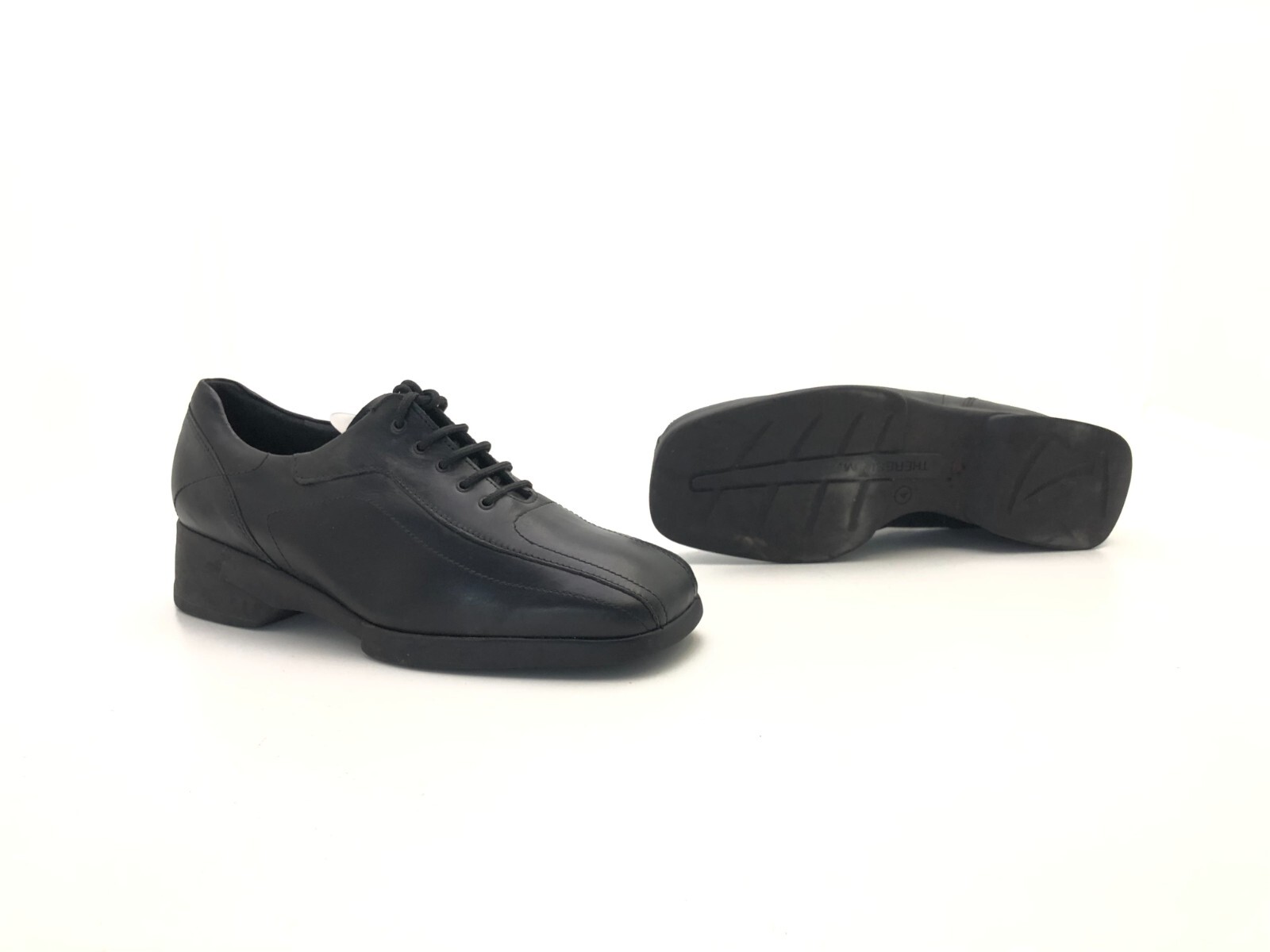 Theresia M. ladies loafers lace up loafers comfort black size 37 (UK 4)
