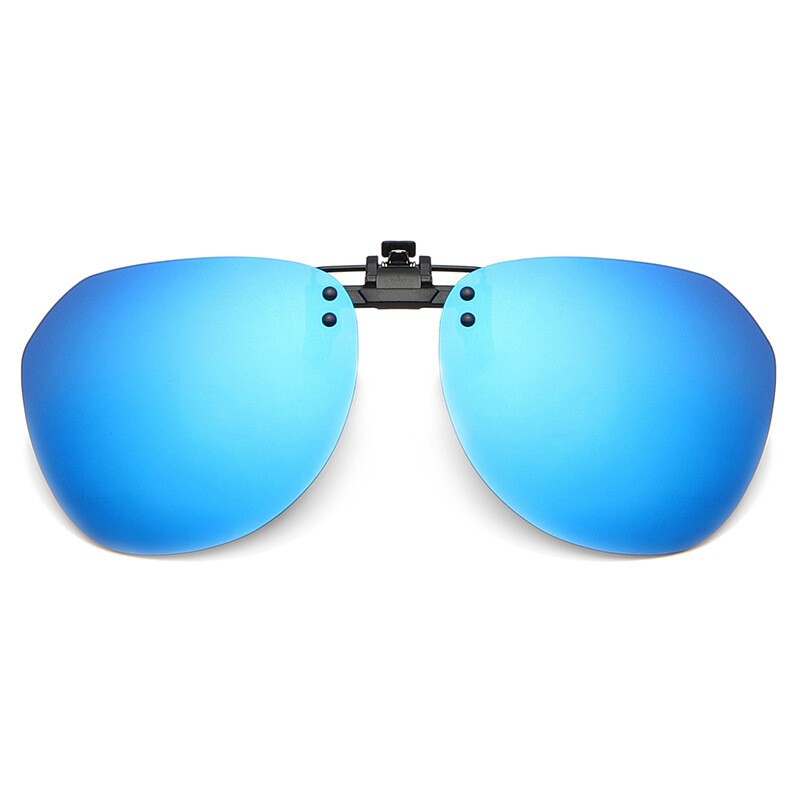 Polarized Clip-on Sunglasses Anti-glare Lightweight Flip Up Driving Sun Glasses