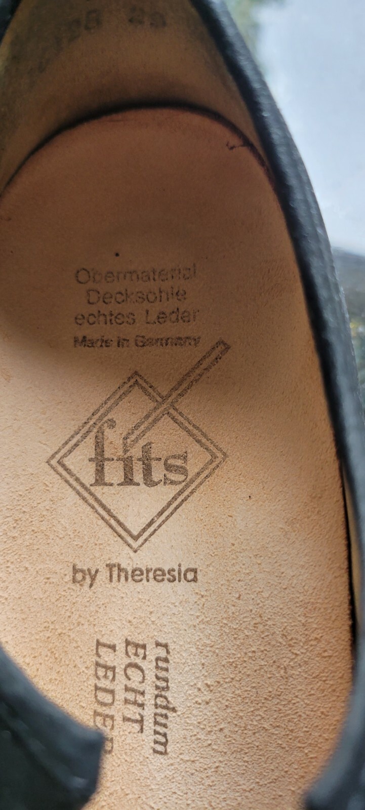 FITS by THERESIA WOMENS 6.5M-WELL MADE-STYLISH BLACK NUBUCK-FREE PRIORITY DELIV