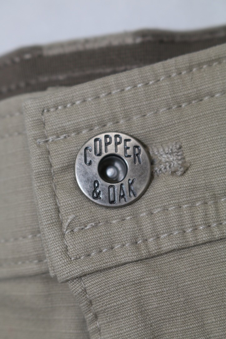 Copper & Oak Mens Venture Ripstop Cargo Shorts Tan Blue Gray 10in Inseam 30-42W