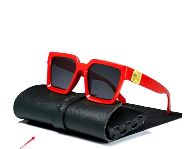 Large Square CHOLO Sunglasses Super Dark Style GANGSTER Style Black Kim Shades