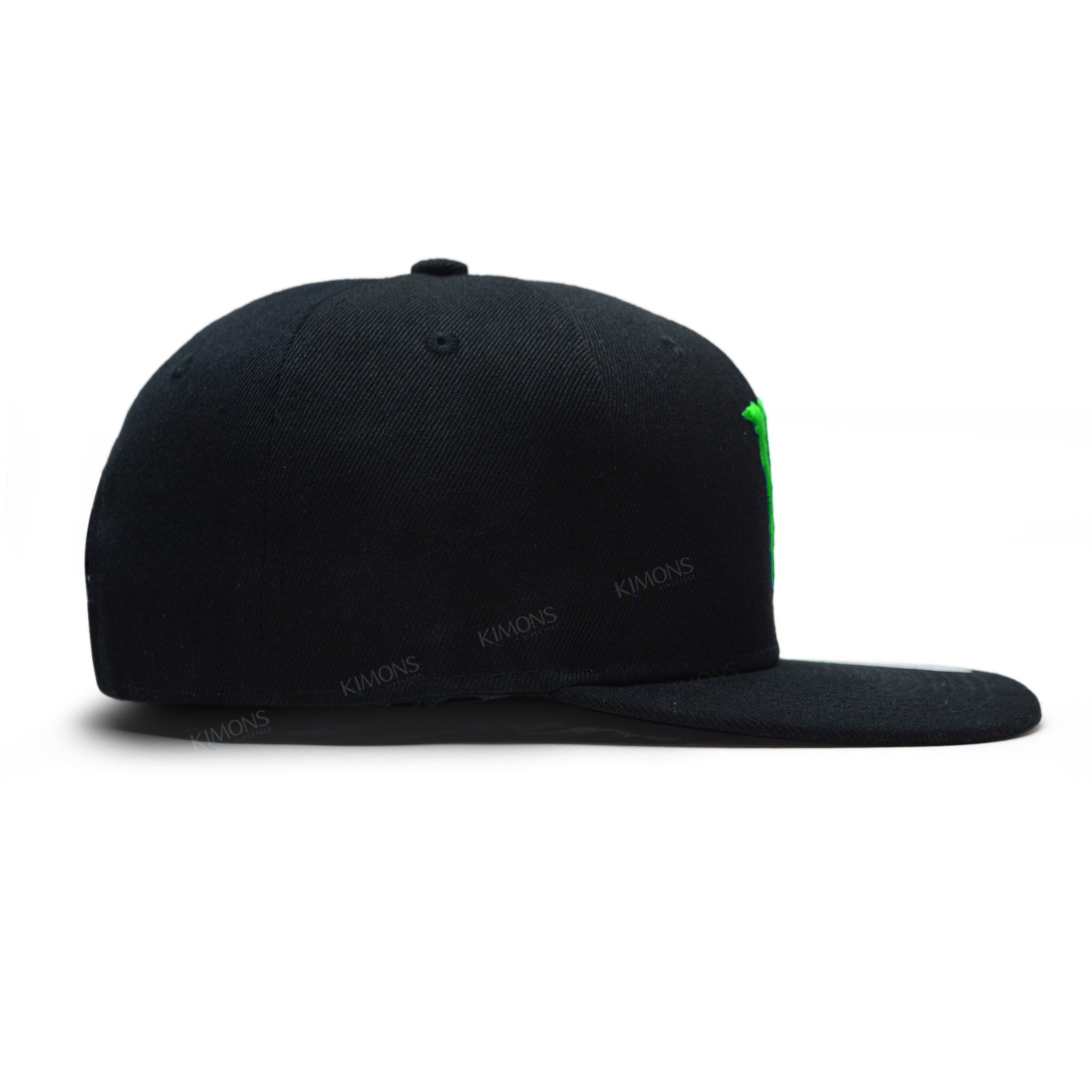 Energy Drink Embroidered Snapback Hat Monster Black Cap **Free Returns** LM / BK