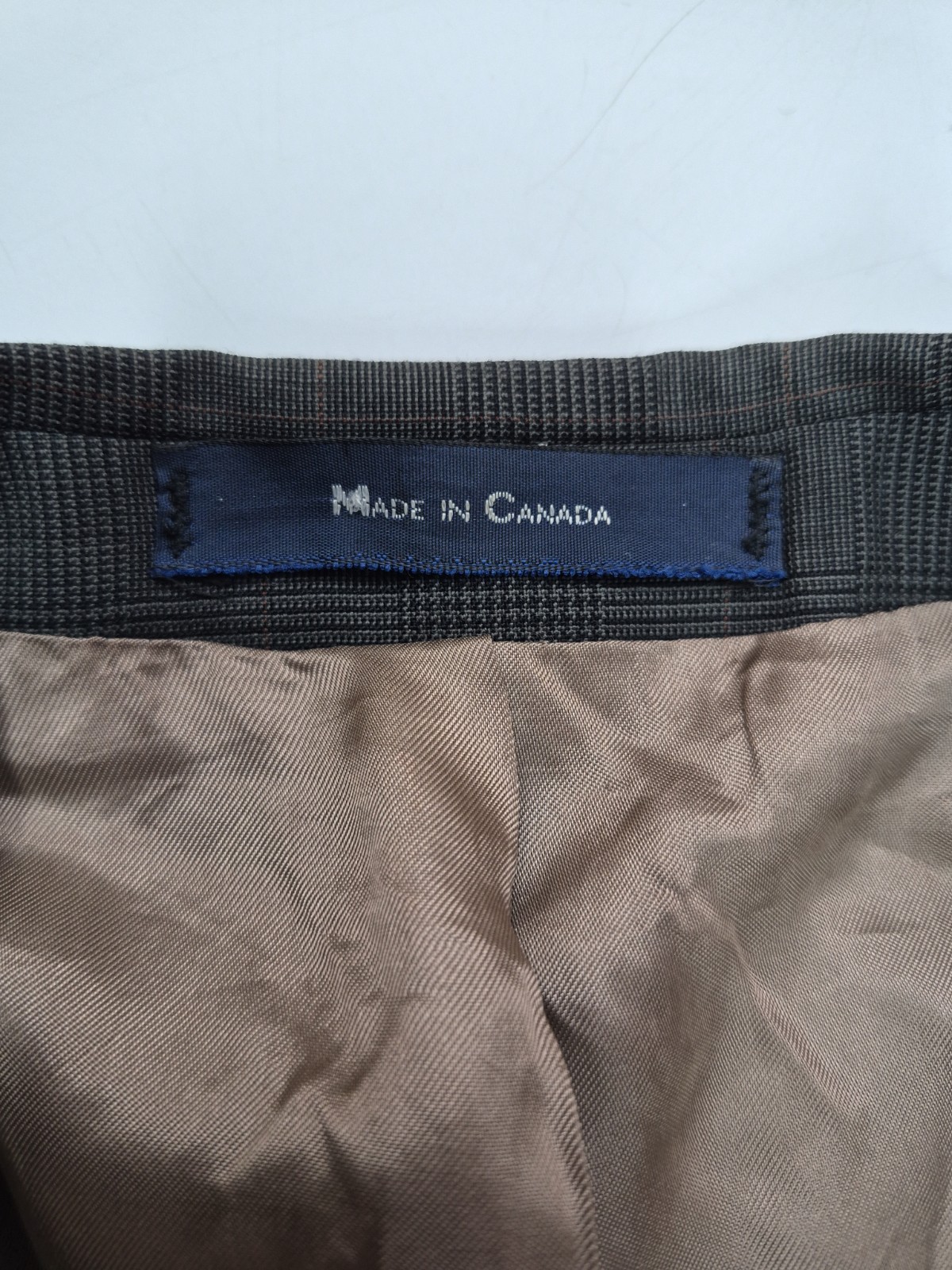🇺🇸 Vtg Chaps Ralph Lauren Mens Wool Sports Coat 42R Dark Taupe 2 Button